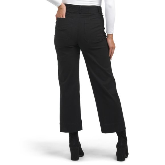 BAGATELLE Black Peached Twill Patch Pocket Pants - Picture 2 of 2